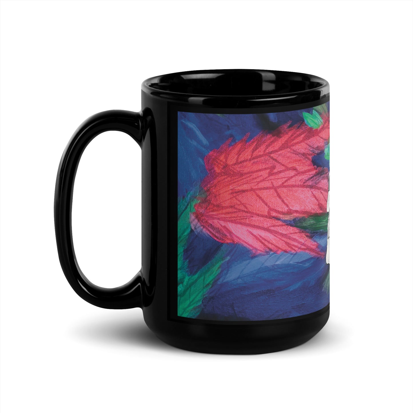 Black Glossy Mug