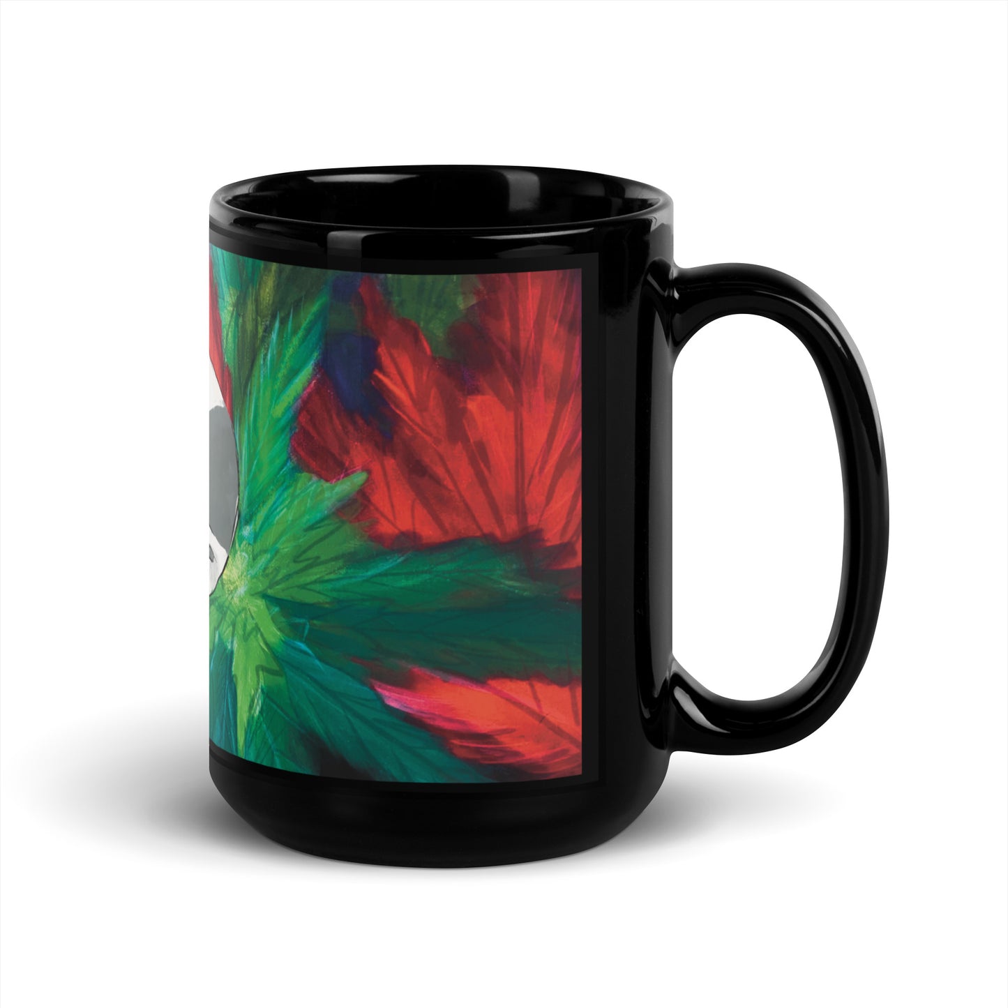 Black Glossy Mug