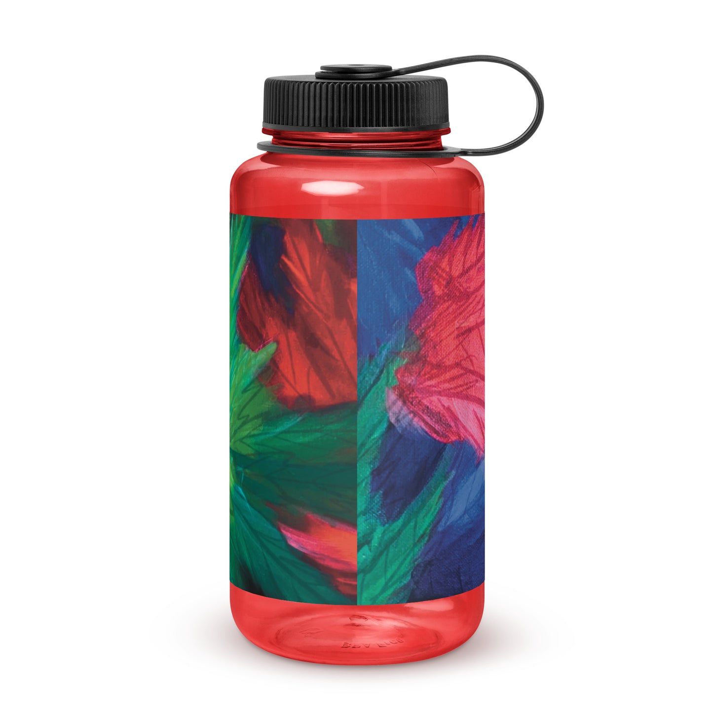 Wide Mouth Plastic Water Bottle – Purring Rock